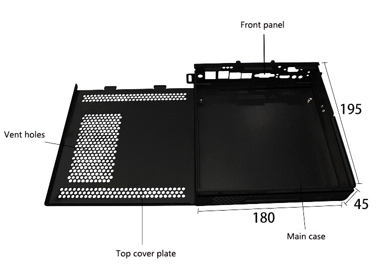 OEM Custom Metal Box Electronic Enclosure Blechfertigung