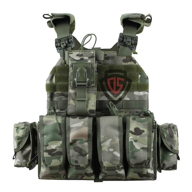 Double Safe Security Equipment Ballistic Tactical Police Military Army Quick Release Bullet Proof Vest