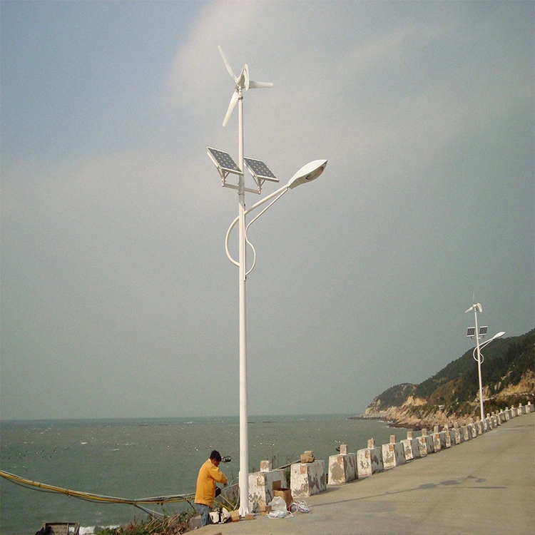 Новый дизайн Wind Solar Hybrid Street Light Solar Street Light На улице