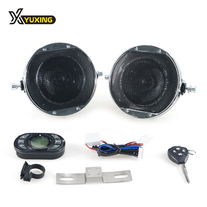 Non Destructive Installation Multi-Function Motorcycle Music Player MP3 Loud Speaker for Scooter/Dirt Bike/Tricycle Motorcycle