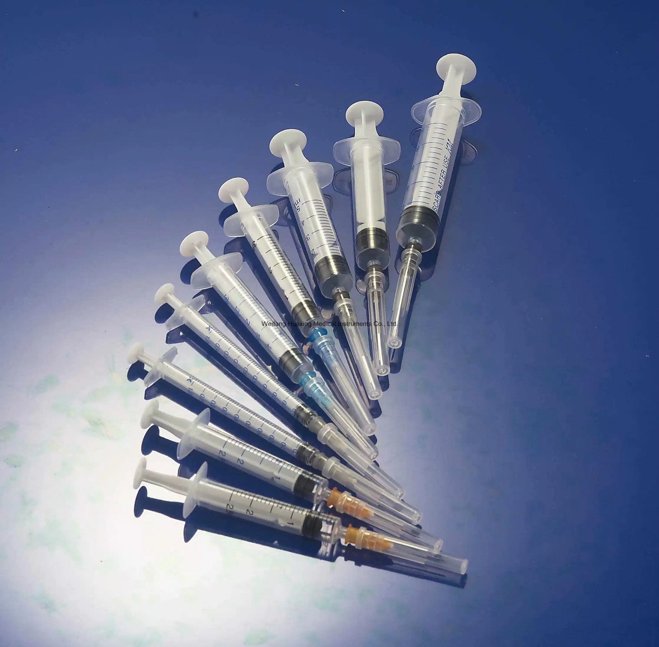 Conjunto de seringa Dental descartável com agulha 1-60ml