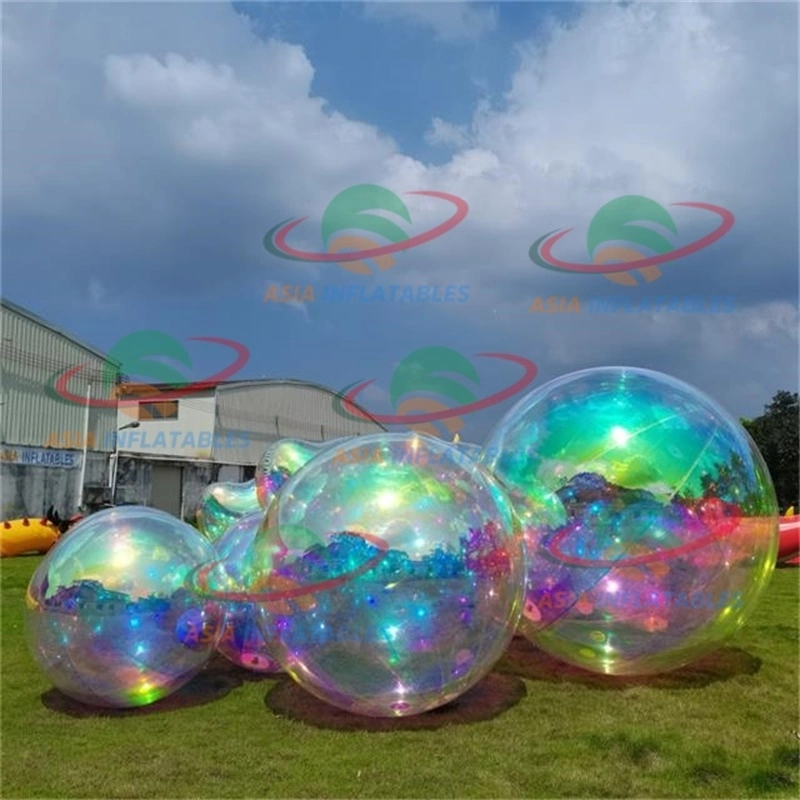 Colorful Advertising Inflatable Mirror Balloon / Mirrored Ball