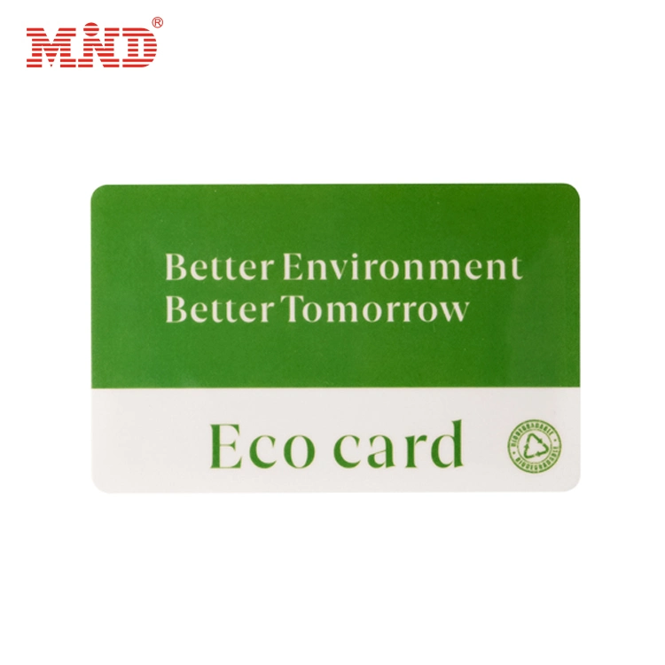 Impressão a cores materiais Eco-sustentáveis cartão-chave do Hotel RFID Miwa