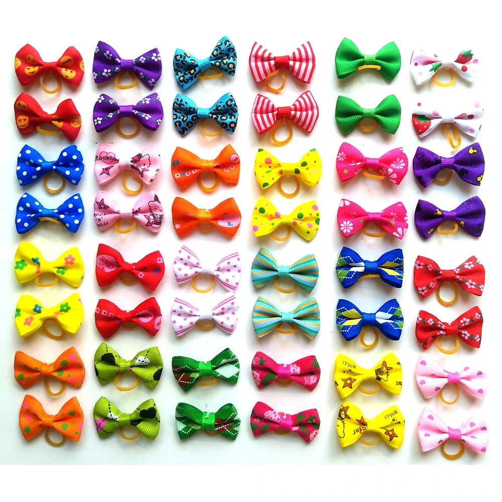 Wholesale/Supplier Colorful Pet Dog and Cat Accessories Random Dog Hair Bows