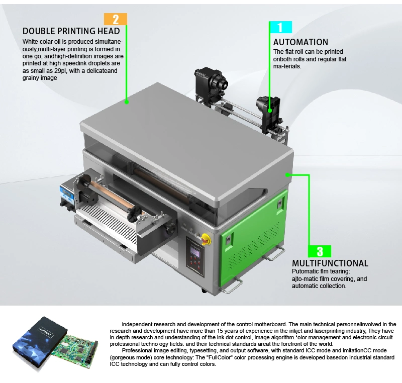 Epson UV LED Flachbett-Drucker für Aufkleber Acryl-Flaschenbecher Drucken