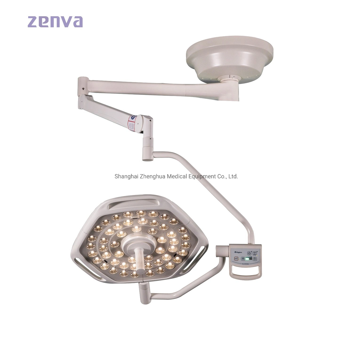 Zenva Single Arm Ceiling-Mounted Medical Surgical Operating Lamp