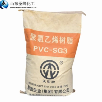 White Powder 100% Virgin Suspension Resin Calcium Carbide Method PVC Resin Sg5/Sg3/Sg7