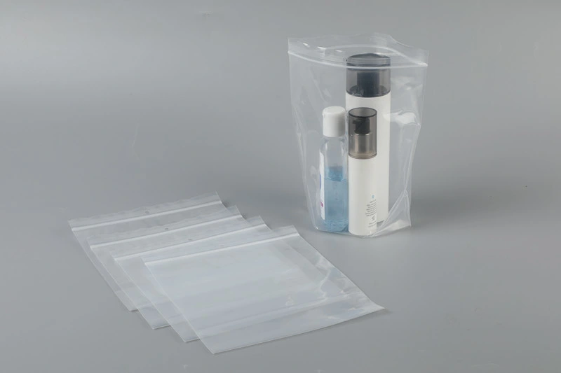 15 X 20 Cm (5.9 X 7.8") 50 Microns Packaging PE Reusable Zip Lock Plastic Zipper Self Sealing Packing Bags