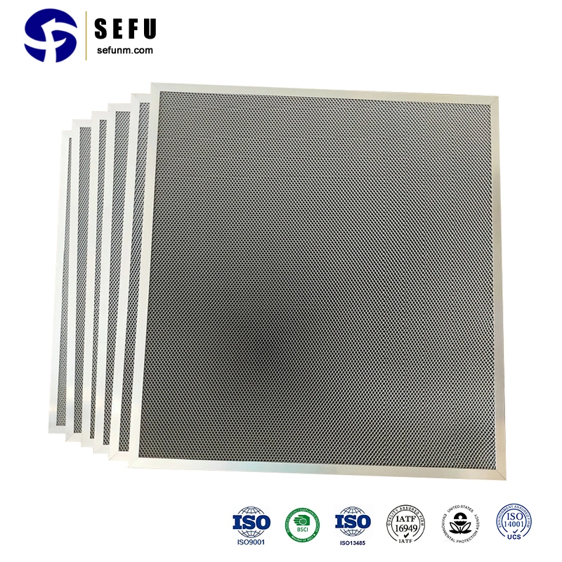 Photocatalyst Oxidation Filter Supply Foamed Metal Catalytic Substrate Filter for Air Purifier