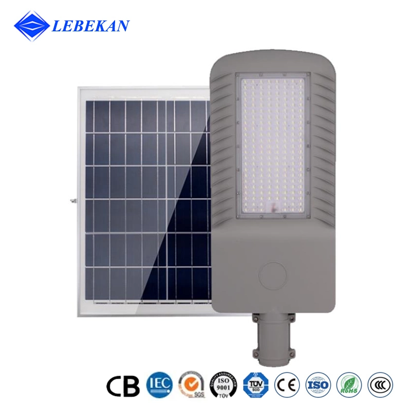 Com telecomando, sensor óptico IP65 à prova de água, 100 W, 200 W, 300 W. LED Dawn de 400 W à Dusk Solar Yard Light