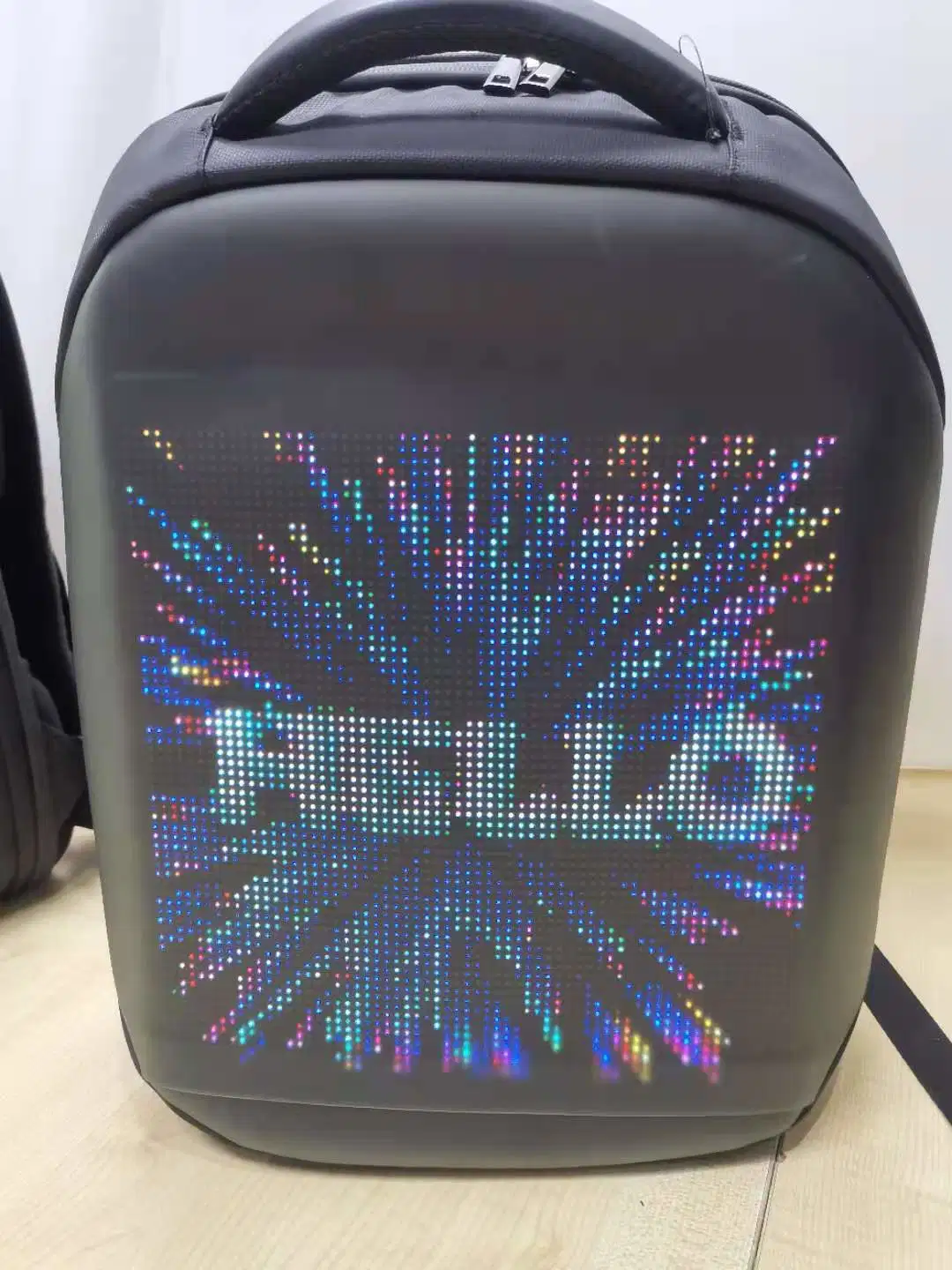 Waterproof LED Backpack with Smart LED Screen