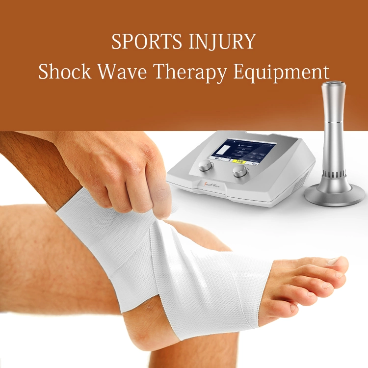 Shockwave 1~22 Hz Frequency and 60 to 185mj (equivalent to 1-5 bar) Power Energy Radial Shock Wave Epat Physiotherapy Shockwave