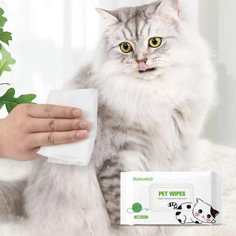 China Wholesale/Supplier Biodegradable 99.9 Pure En Espanol Ear Hand Single Wet Cleaning Water Wipes Price for Dog/Pets