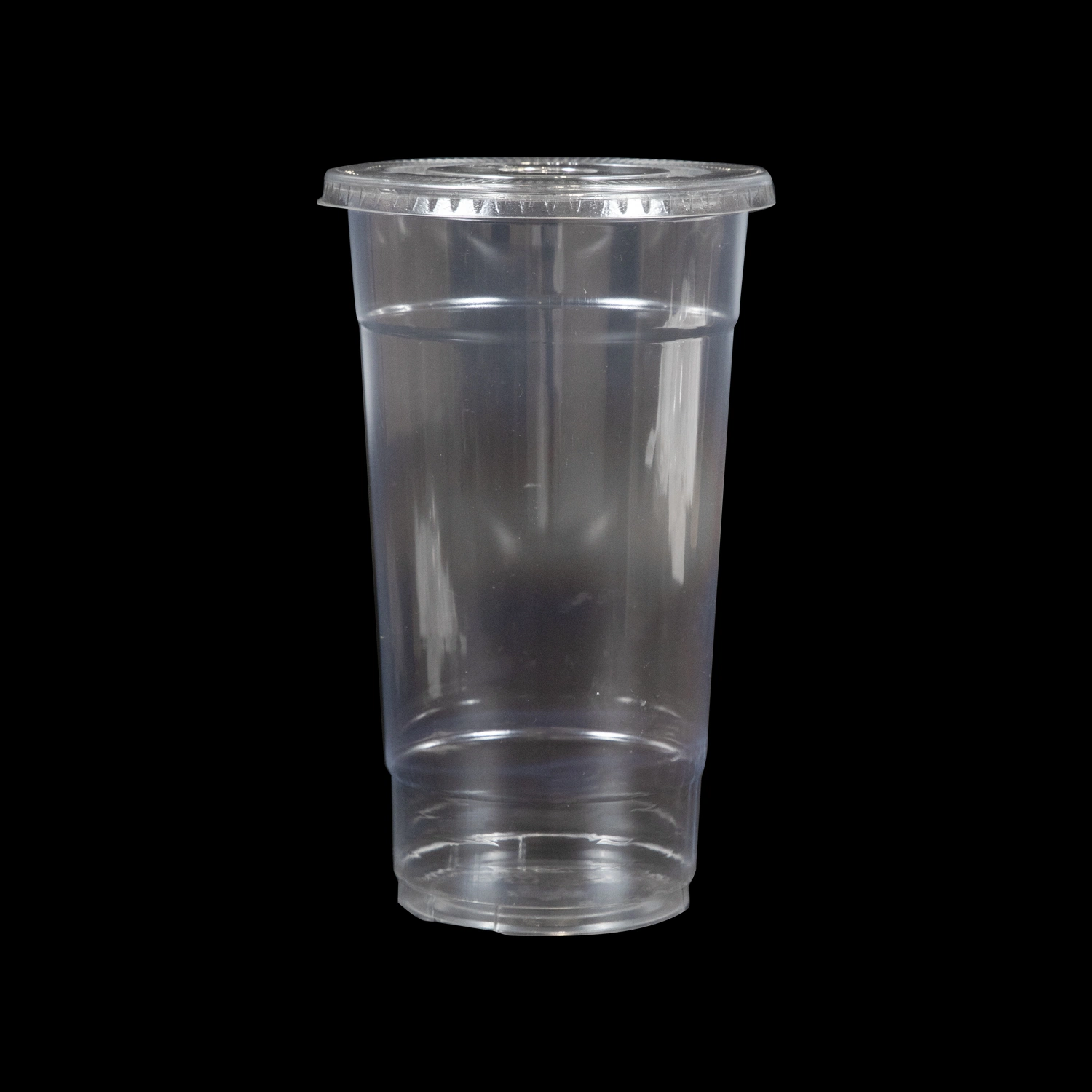 2oz 400ml Pet Coffee Plastic Cups Disposable Lemonade Ice Cream Parfait Cup Custom Boba Bubble Milk Tea Juice Cup with Lid