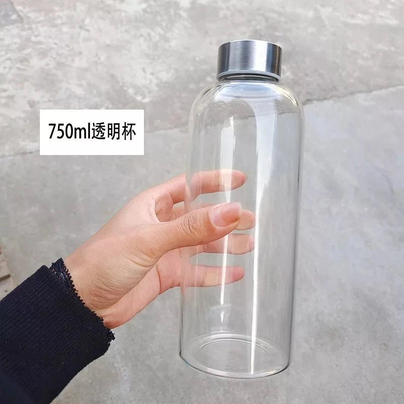 Xuzhou Wholesale/Supplier Amazon Top Sell Water Cycling Bike Custom Glass Water Bottle with Time Marker Measures Labels One Gallon Water Jug with Time