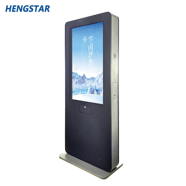 Водонепроницаемый 47-дюймовый ЖК-дисплей IP65 Digital Signage Kiosk для наружной установки