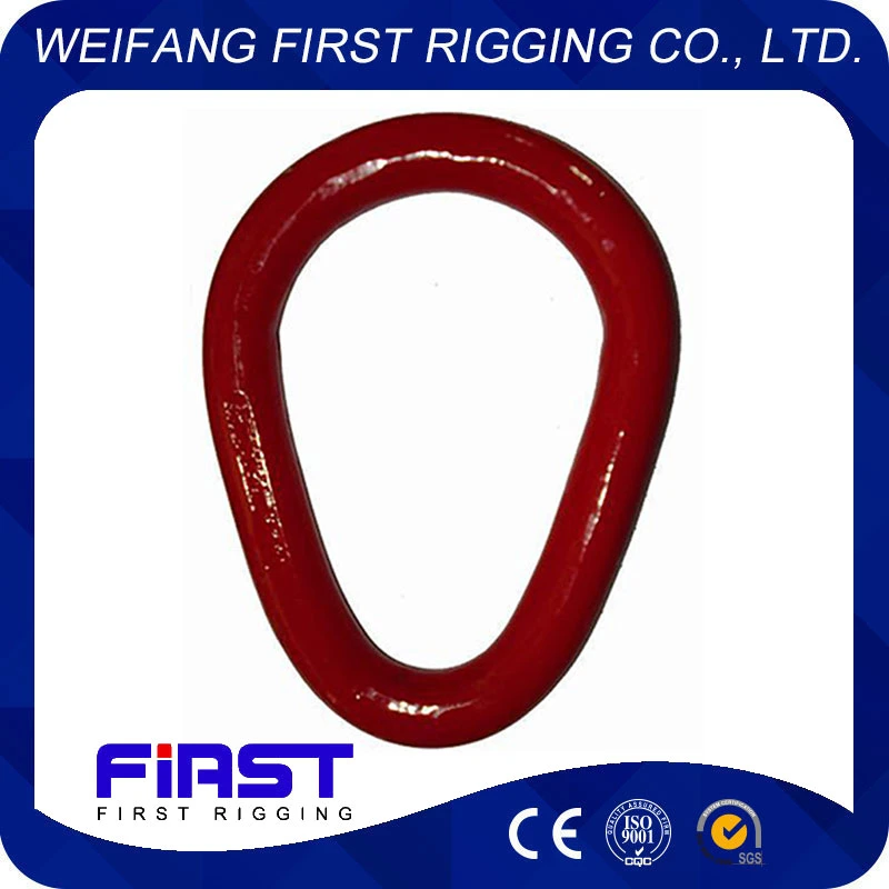 Rigging Alloy Steel Forged Pear Shaped Lifting Link for Chain