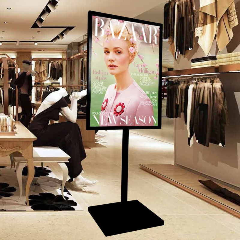 55 Inch Indoor High Brightness Window Display 1500nits 4K Digital Signage Display