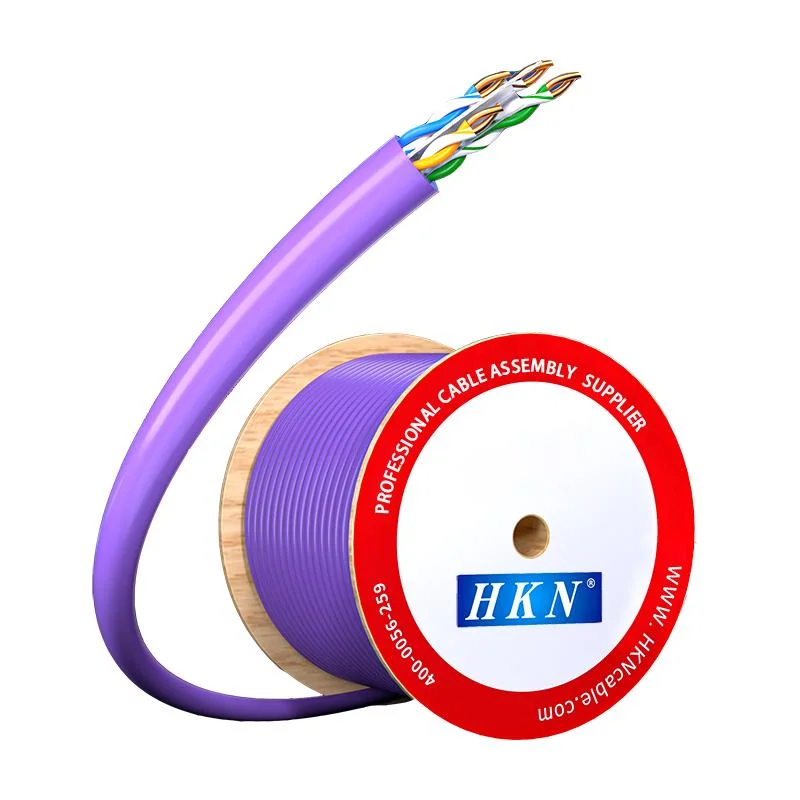 CAT6 LSZH Network Cables RoHS for High-Speed LAN Application for Indoor Use