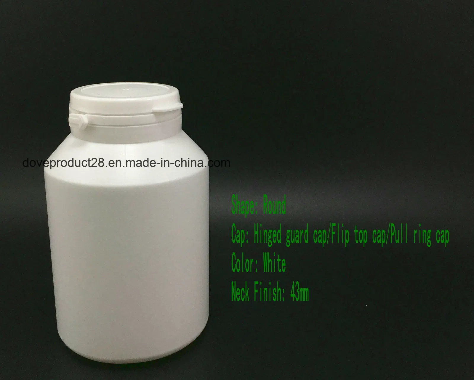 Dafu with PE 170ml Healthcare Product Plastic Container