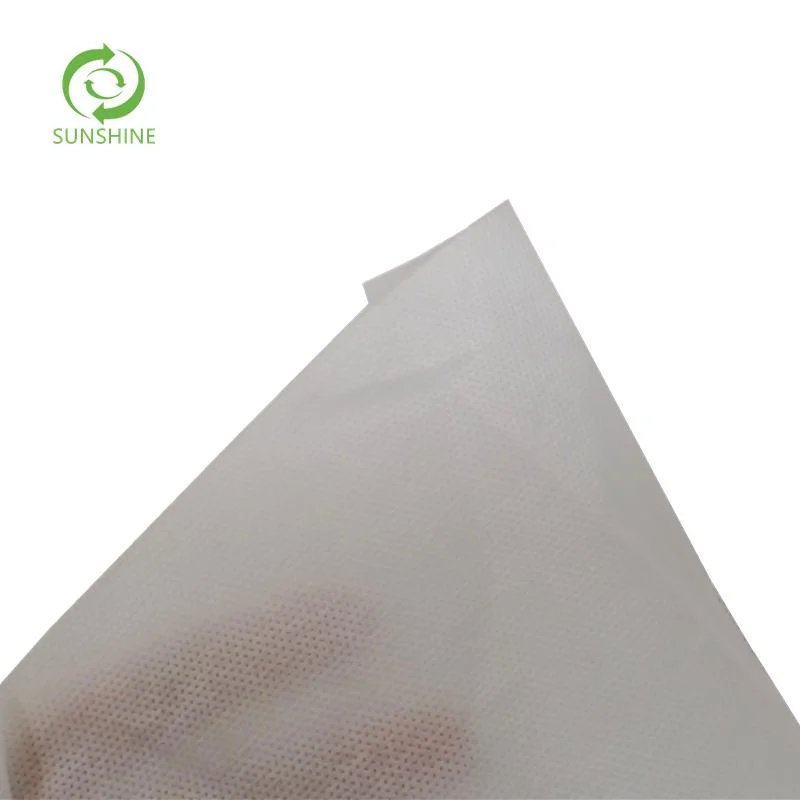 100%PP hidrófobas hidrofílico S SS SSS Nonwoven Fabric para pañales, toallas sanitarias