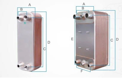 Nickel Brazed Plate Heat Pump Heat Exchanger