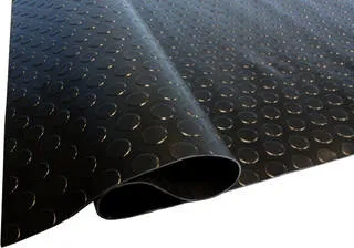 Diamond Pattern Nr/NBR/EPDM/Cr/SBR Anti Slip Rubber Sheet Used in Electrical Industrial