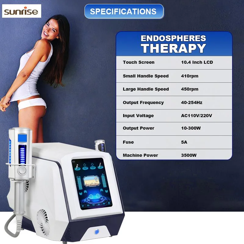 New 2 in 1 Endosphere Equipment Body Contouring Endosphere Cellulite Reduction Sphere 4D Endosfera Vacuum Roller Therapy Machine