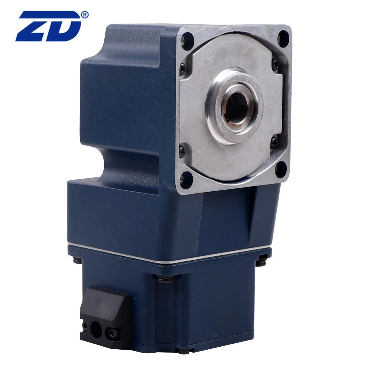 ZD Right Angle Spiral Bevel Hollow Shaft 24-48V Electric Brushless DC Gear Motor