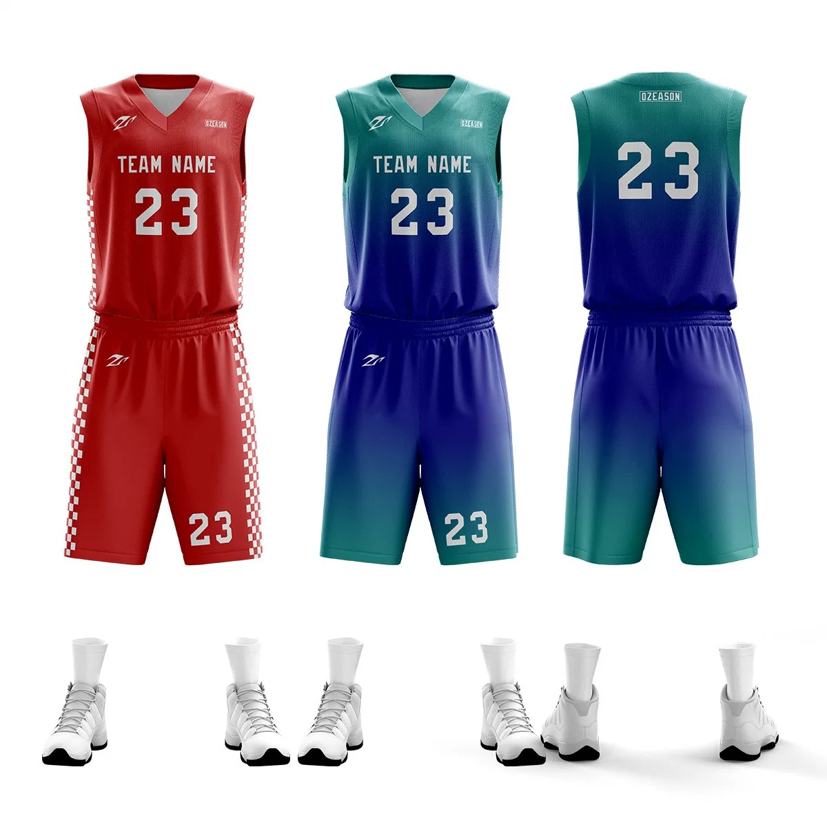 Diseño gratuito ropa de baloncesto Uniform Boy Full sublimation Logo personalizado Camiseta de baloncesto para niños - Hombre