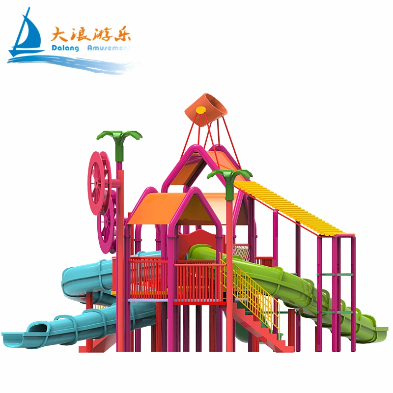 Conjuntos de jogo Dalang Fatory Outer Space Series para criança com escorrega interior Park Games Custom Amusement Park Children Outdoor Playground equipment