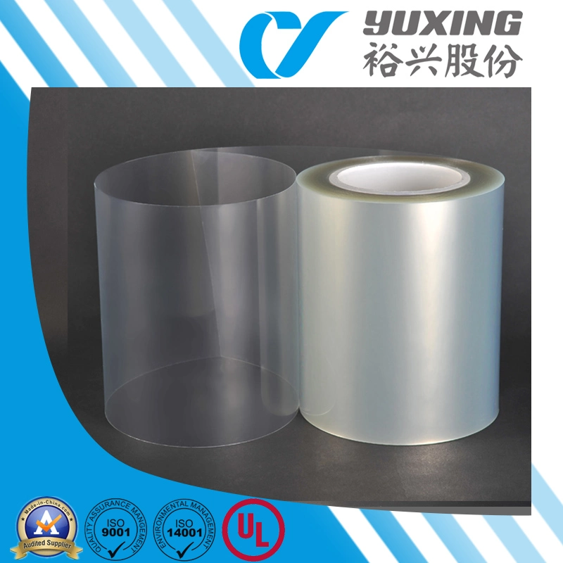 50-250 Micron Clear/Milky White/White /Black Flame Retardant Pet Film for Electronic Industry and Building Decoration (6023Z)