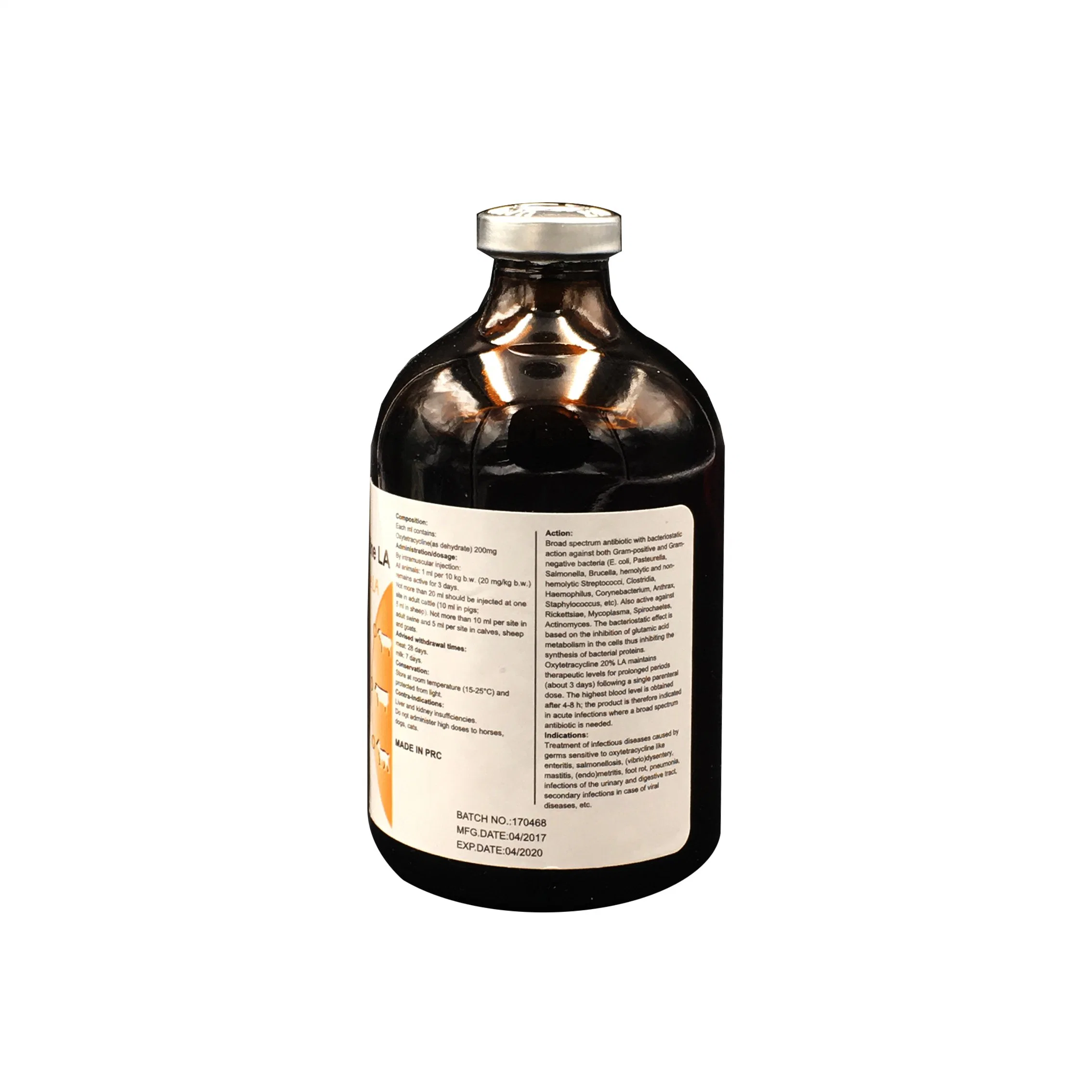 20% Oxytetracycline Injection Veterinary Drug Manufacturer