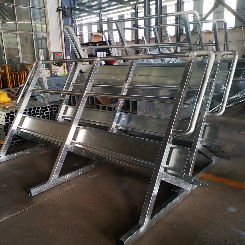 OEM/ODM Customized Heavy Duty Hot DIP Galvanized Outdoor Steel Stairs and Hand Rails Water Proof