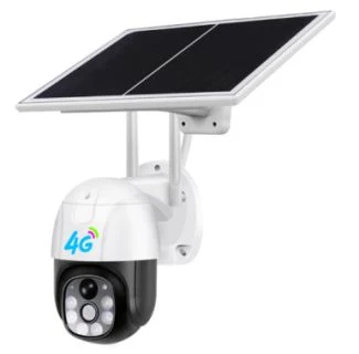 V380 1080P Solar Wireless PIR Human Detection Camera 4G SIM Card 5W Solar Panel CCTV Surveillance IP Camera with Solar Panel