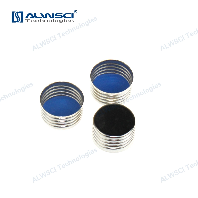 Alwsci ND18 Magnetic Screw Cap for 10ml 20ml Precision Thread Glass Vial