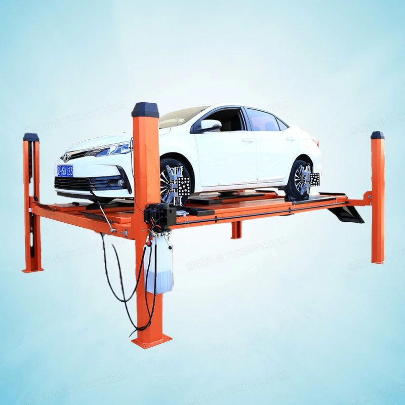 Car Lifts for Home Garage Four Post Car Parking Garage Lift for Car Garage Equipment 4 Post Lift 4cl-4000A