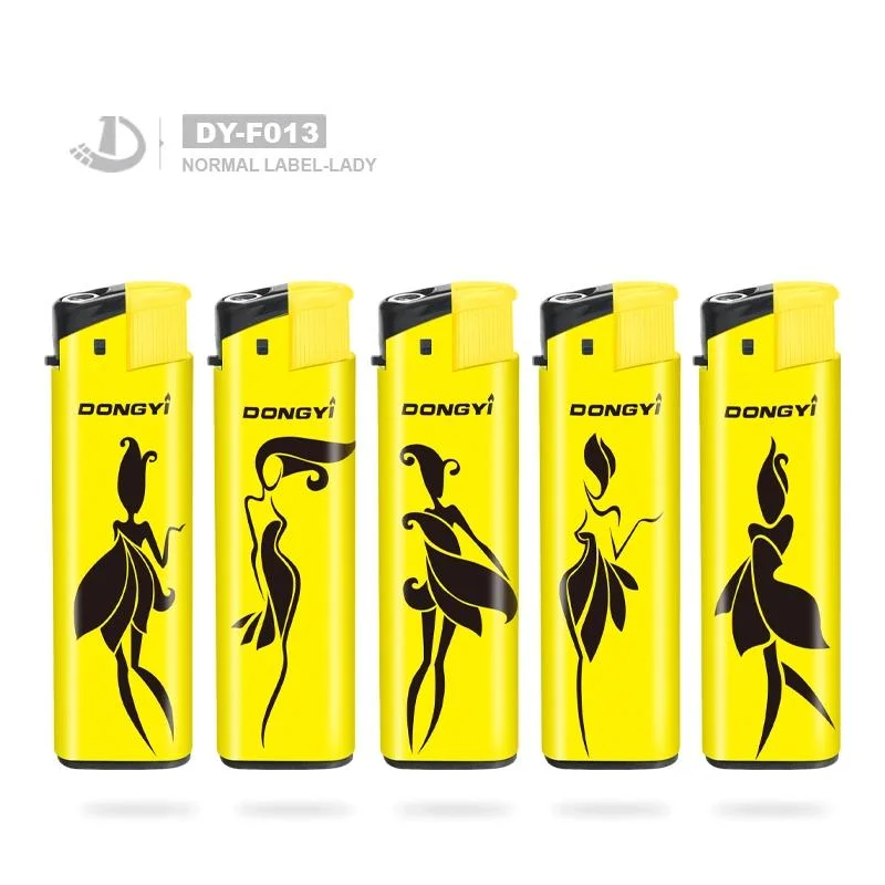 Dy-F013 Dongyi Hot Sale New Style Electronic Lighters with Special Design