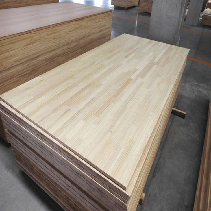 Poplar Paulownia Finger Jointed Boards/Panel Pine Finger Joint Solid Wood