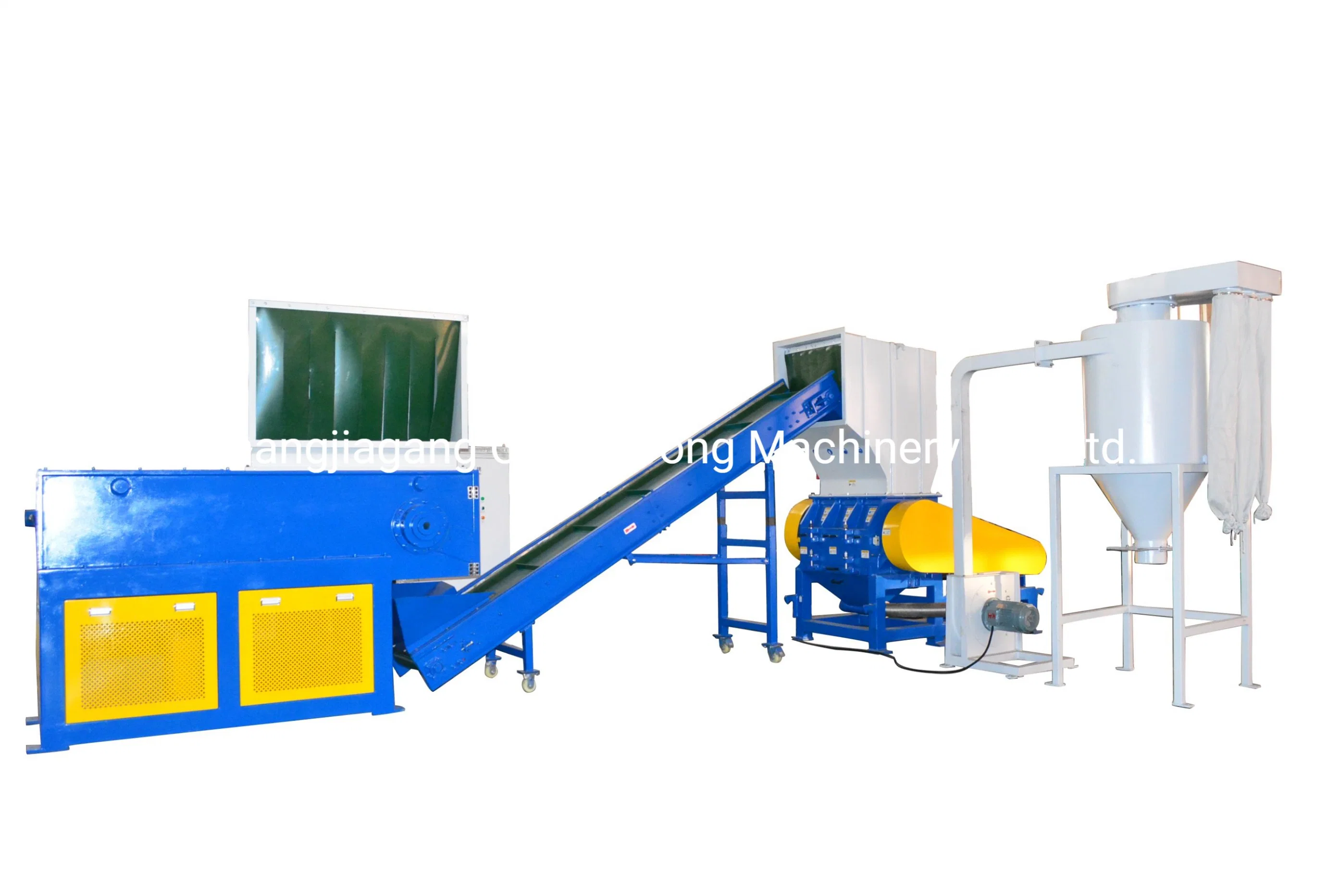 Plastic Recycling Machine Granulator Single-Shaft Shredder Large Big Plastic Lump/Purges/Block/Drum/Pipe/Bottle/Plate Crusher