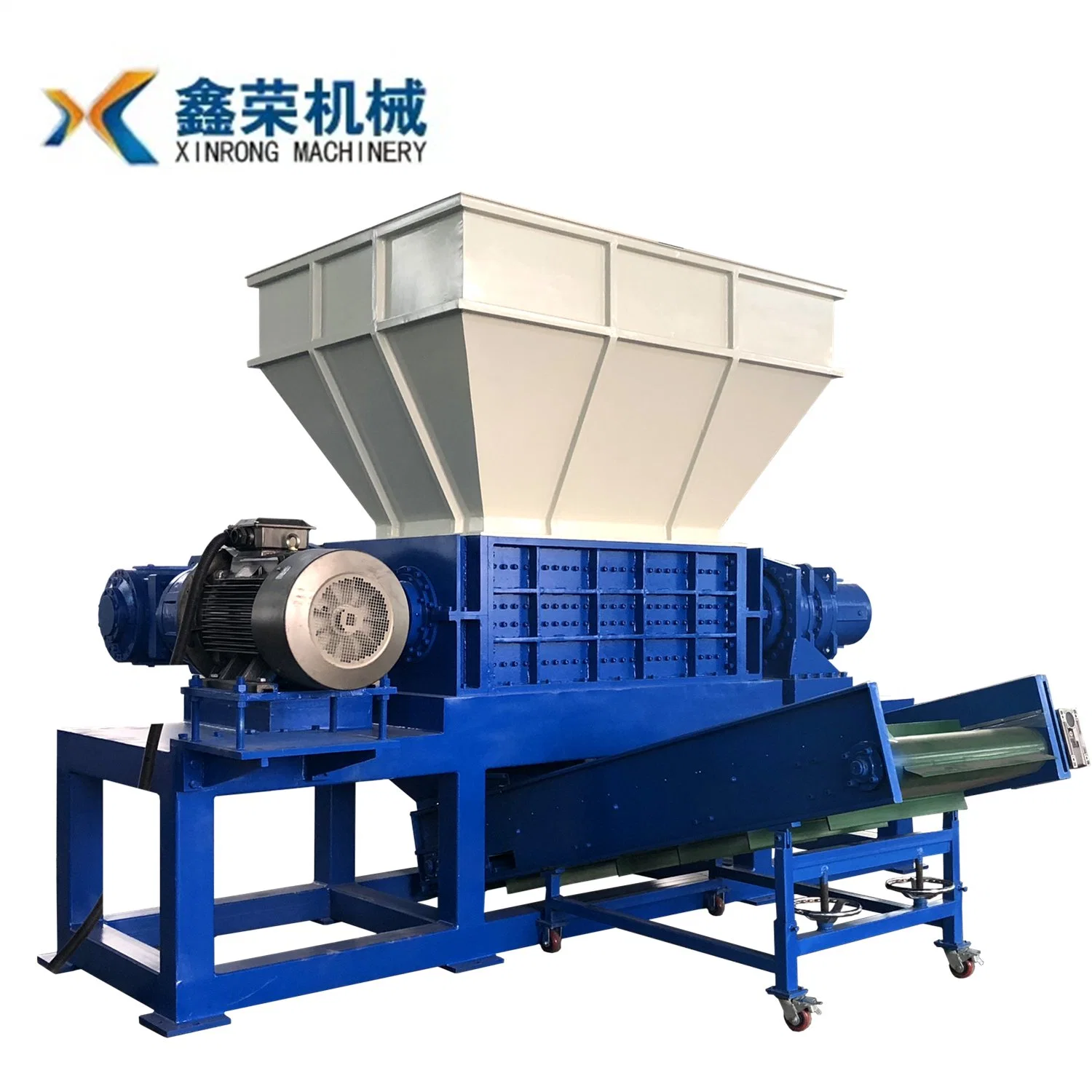 Tin Can Paint Bucker Shredder Iron Paint Bucket Shredder Machine for Metal Scrap Crushing Recycling