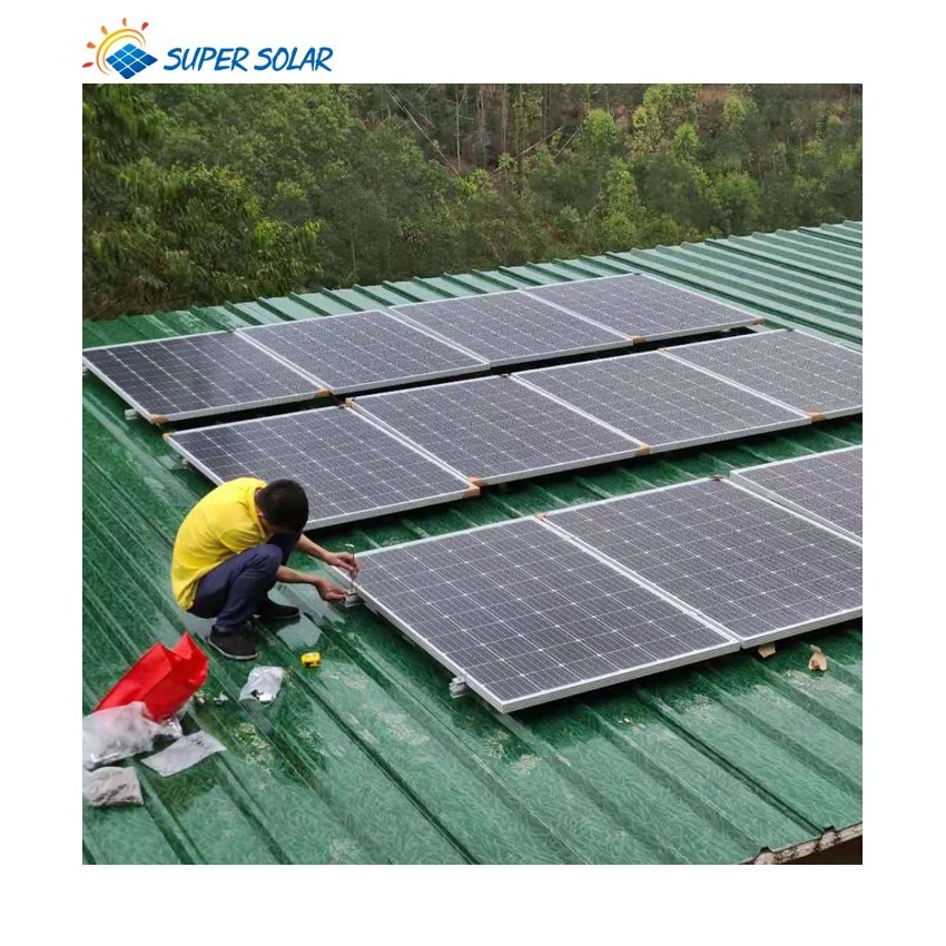 Rail Less Solar Mounting System Solarrail Solar Panel Kit for Home