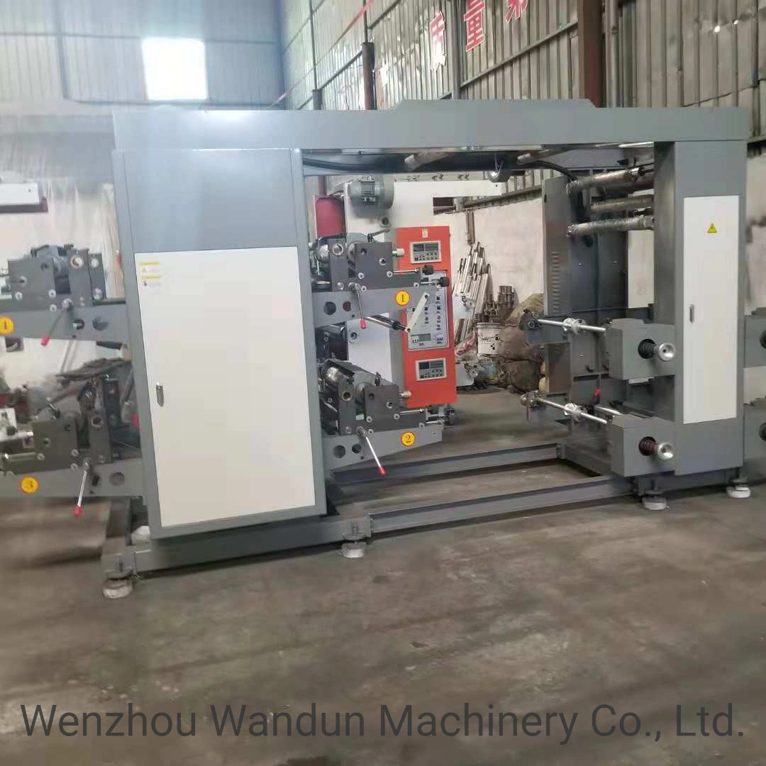 4 Colors High Speed Flexo Printing Machine