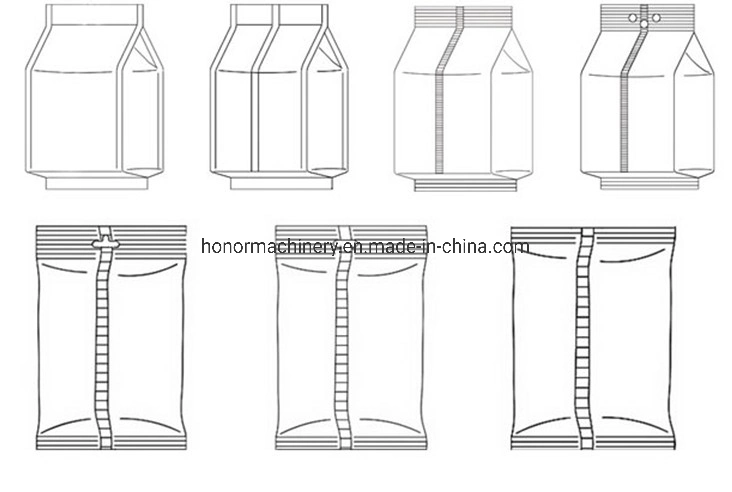 Multi-Function Potato Chips Weighing Weigher Packing Machine for Food Granules