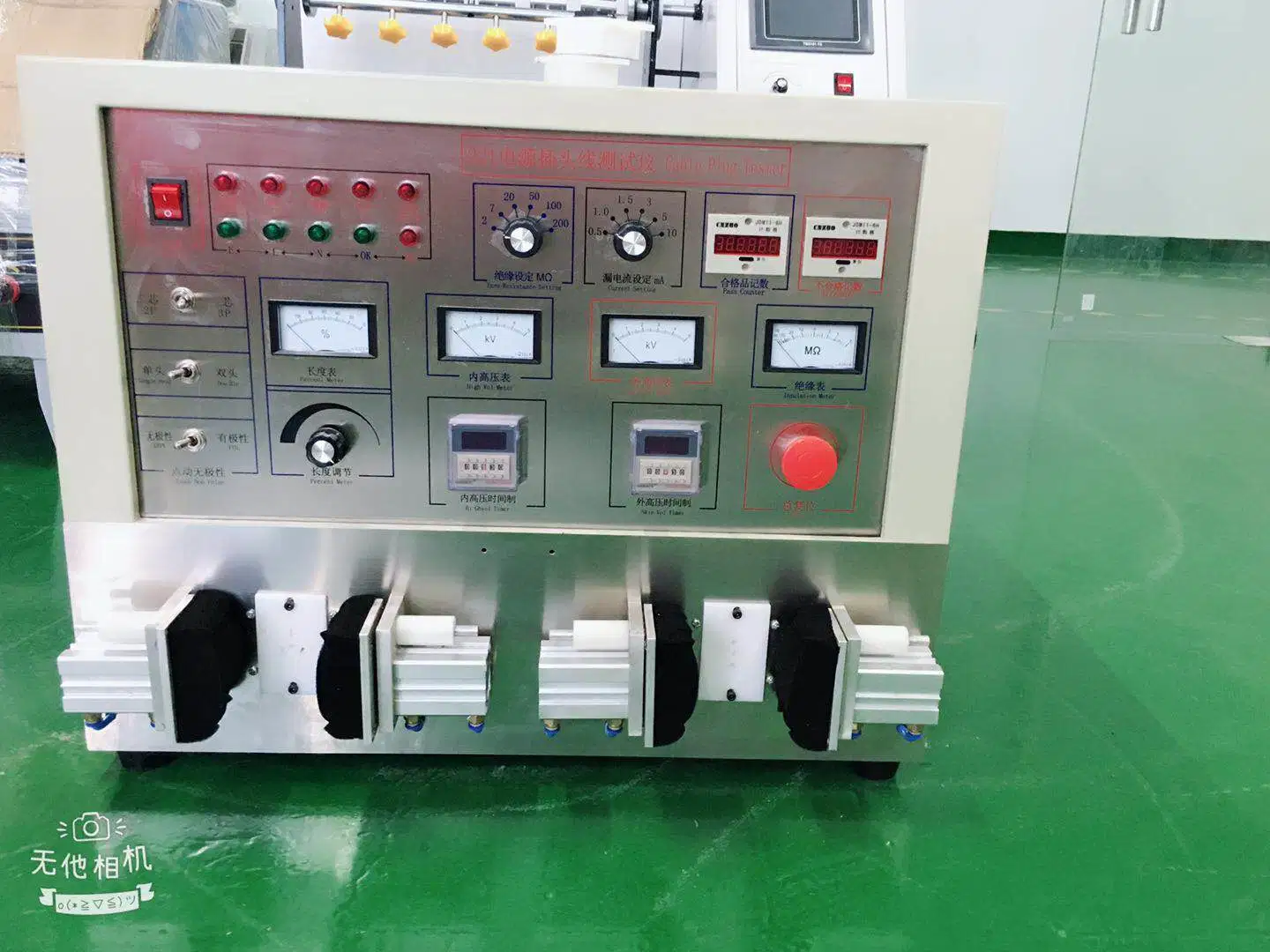 Semi Automatic One-End Power Cable Cord Testing Machine Power Plug Tester Equipment