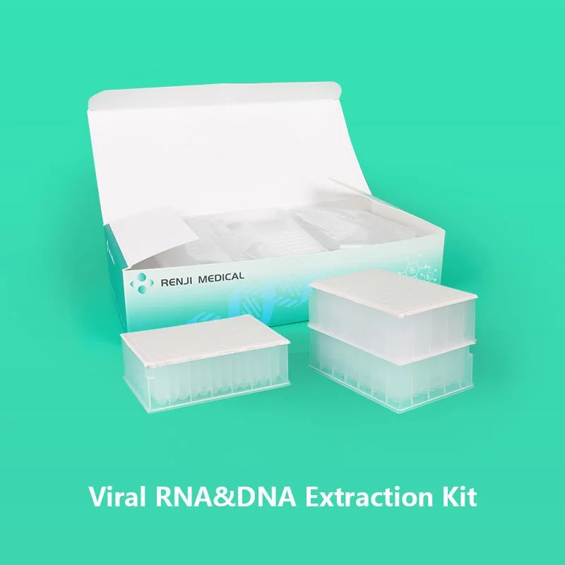 Método de cordón magnético Kits de extracción de ácidos nucleicos Rna Kit de purificación de ADN de aislamiento de reactivos de laboratorio