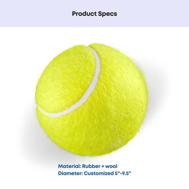 Big Giant Tennis Ball From 5" to 9.5"