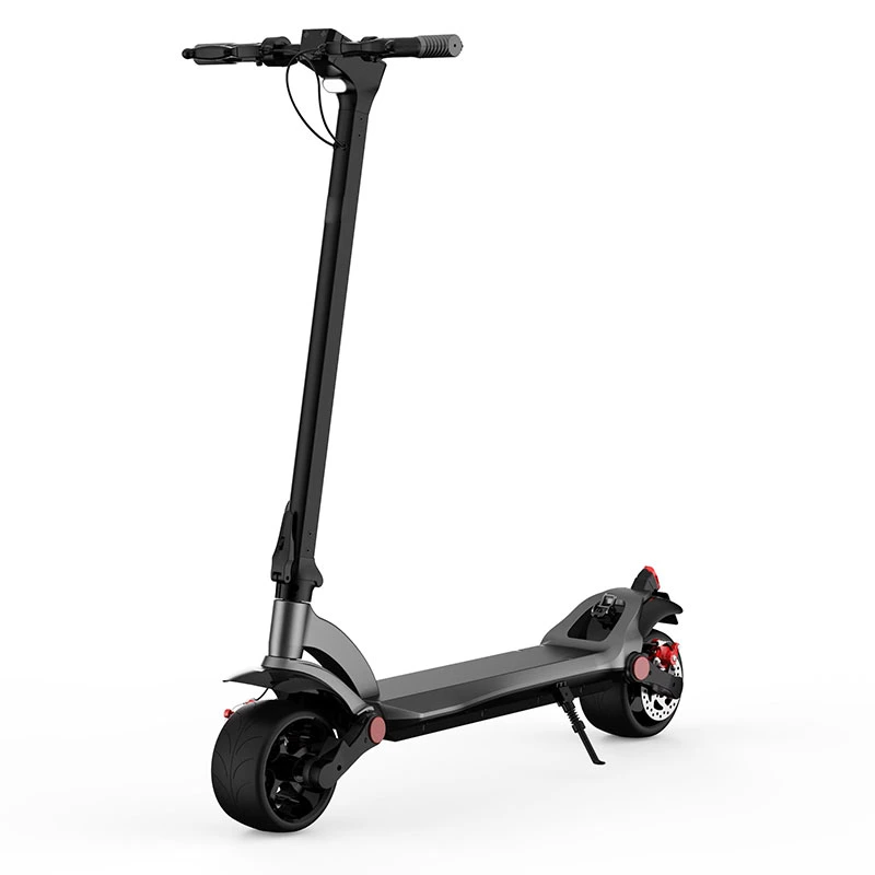 8 Inch Electric Scooter Solid Wide Tire off-Road E-Scooter Dual Disc Brake Smart Two Wheels Kick Electric Scooter for Adult