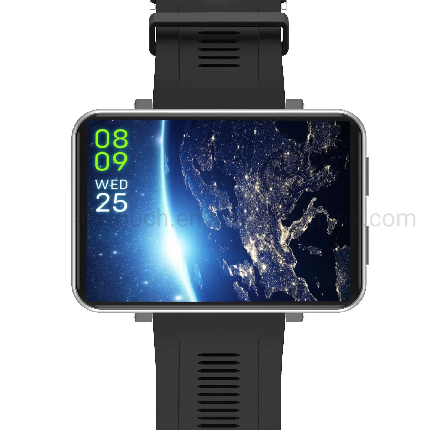 La última gran pantalla HD de 4G precisa monitorización cardíaca Smart SIM reloj teléfono con Videollamada DM100 GPS