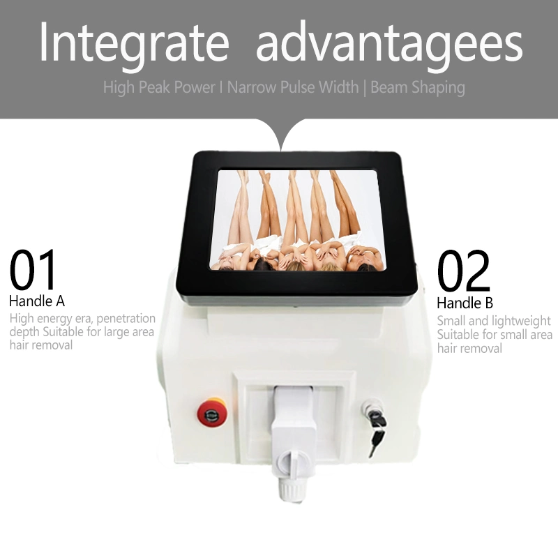 Portable 808nm Diode Laser Hair Removal Beauty Equipment